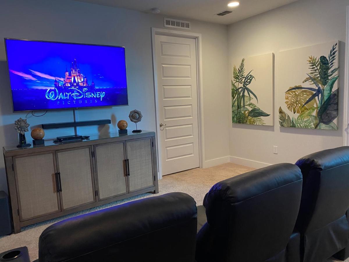 Luxurious Modern Villa Near Disney With Theater, Pool And Spa In Encore Resort At Reunion Orlando Buitenkant foto