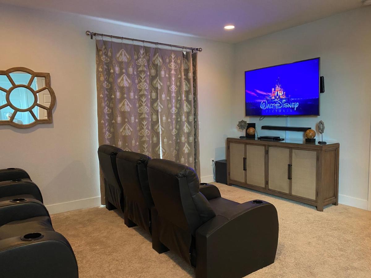 Luxurious Modern Villa Near Disney With Theater, Pool And Spa In Encore Resort At Reunion Orlando Buitenkant foto